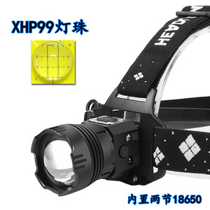 Linterna Frontal FADLAM LED Recargable por USB, con Intensidad Regulable, para Camping y Actividades al Aire Libre - Product Image 5