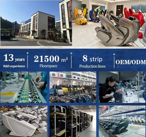 เก้าอี้นวดพับได้แบบเต็มตัว รุ่นไฮเอนด์ อัลตร้า 4D พร้อมราง SL ระบบ Zero Gravity ยืดแบบ<span class=keywords><strong>ไทย</strong></span> แขนหุ่นยนต์หลายข้อต่อ - Product Image 6