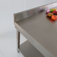 Table de travail en acier inoxydable de service de restauration de cuisine commerciale d'usine de la Chine pour des restaurants et des équipements de restaurants