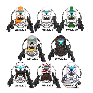 ของเล่นตัวต่อขนาดเล็ก ฮอต ดับเบิ้ลยูเอ็ม สเปซ วอร์ส อโศก้า ทานโน เรย์ ฟิน แลนดอม พัลพาทีน โยดา มอนดาลอเรียน คอมมานเดอร์ เอคโค คอลเลคท์ สำหรับเด็ก - Product Image 4