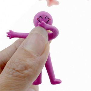 New Unique Plastic Colorful Stress Relief Stretching Expression <b>Doll</b> Toy Early Education Counting Teaching Aid Unisex - Product Image 3