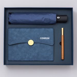 Kit de Regalo Promocional: Paraguas + Bolígrafo + Cuaderno, Exposición de Marca, Pedido Mínimo Bajo - Product Image 3