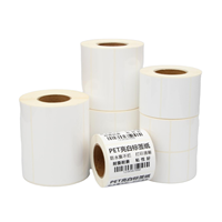 Etiqueta Adhesiva de Papel para Códigos de Barras, Resistente al Agua, a la Abrasión y a los Desgarros, Ecológica, Colores Brillantes/Mate
