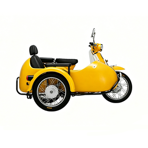 Motocyclette avec side-car, Tricycle à moteur avec side-car, Tricycle à essence avec side-car - Product Image 2