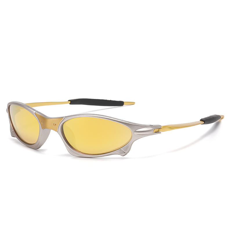 Xinlan Oaklay Designer Sunglasses High Quality Sports Eyewear with Alloy Frame Gold Green Blue Pink TAC Lens Colors Coated