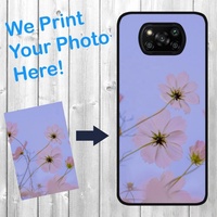 Funda Protectora para Teléfono POCO X3, Personalizable con Sublimación 2D, TPU, Resistente a Golpes, Polvo y Arañazos, con Fotos Personalizadas