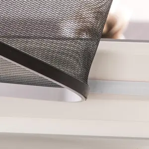 Diy Magnetst reifen PVC-Fenster gitter Hoch leistungs magnete Abnehmbarer Moskito-Insekten schutz Fly Magnetic Strip Window Screen Mesh