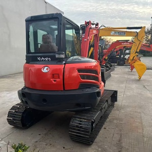 Mini-excavatrice hydraulique sur chenilles d'occasion Kubota U55 – Véhicule de chantier d'occasion en promotion – Modèles 20, 30, 35 - Product Image 2