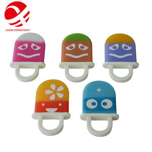 2020 personalizado libre de BPA calidad alimentaria hielo <span class=keywords><strong>crema</strong></span> bebé de silicona mordedor bebé juguetes - Product Image 1