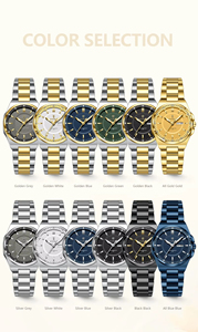 Montre à quartz pour femme POEDAGAR 796 de luxe, petit cadran de 32 mm, étanche 3 ATM, bracelet en acier inoxydable lumineux, montre-bracelet pour femme - Product Image 6