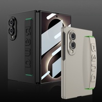 Étui pour téléphone Samsung Z Fold 8, découpe précise des objectifs, bracelet élastique couleur unie, étui avec protection d'écran intégrée