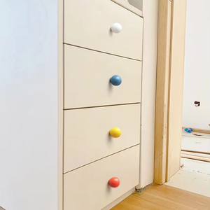 <b>Single</b>-Hole Pull Handle 128mm Colorful Ceramic Knob Modern Hand Grip Kitchen Cabinets Dressers Drawer Hotel School Exterior Use - Product Image 1
