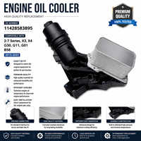 Housing Filter Oli Mesin Maksimal untuk bmw Placeholder 2 7 Series X3 X4 OE 11428583895 Umur Pakai Panjang Pengujian Kualitas Ketat