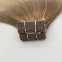 Usine directement en gros vente populaire mince invisible bande cheveux cheveux humains sans couture extensions de bande