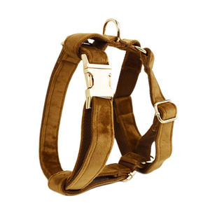 Venta al por mayor de lujo de la marca del collar del perro de tela cómoda ligera portátil de entrenamiento Collar del perro - Product Image 4