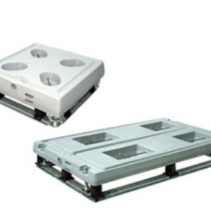 Dispositif d'isolation des vibrations Tokkyokiki, modèle de machinerie homologué avec quatre trous de fixation pour équipement industriel - Product Image 1