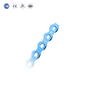 Dokter Hewan ortopedi <span class=keywords><strong>Titanium</strong></span> pelat pengunci 4.0mm ALPS-II pelat lurus implan bedah ortopedi untuk hewan - Product Image 4