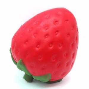 Jouets à presser 2026 : Mini-balle souple en silicone TPR en forme de fraise mignonne, jouet anti-stress et anti-anxiété pour la décompression - Product Image 6