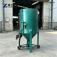 Machine de sablage portable avec réservoir de 200L pour laboratoire dentaire et bijouterie