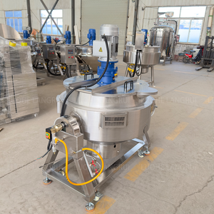 Máquina de fusión de azúcar, vapor de Gas, calefacción eléctrica de tomate, mezclador de hervidor de cocina con camisa - Product Image 6