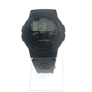 Xinjia XJ622C Voice Electronic Watch 24cm Band Multifunctional Digital <b>Clock</b> For Students Elderly Blind Unisex - Product Image 3
