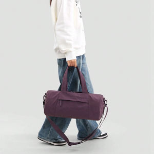 Impermeable de gran capacidad deportes gimnasio durante la noche Crossbody viaje bolsa de lona para las mujeres - Product Image 2