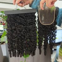Vente en gros de cheveux vierges brésiliens en vrac, extensions de cheveux humains, cheveux bruts cambodgiens, afro, crépus, bouclés, raides, en lots