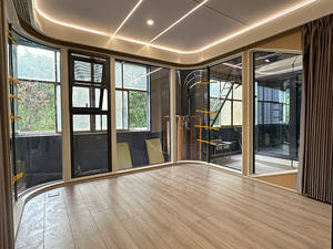 Kit de maison préfabriquée sur mesure, super grande taille, module de bureau, capsule spatiale insonorisée, maisons mobiles préfabriquées, maison à 2 chambres - Product Image 3