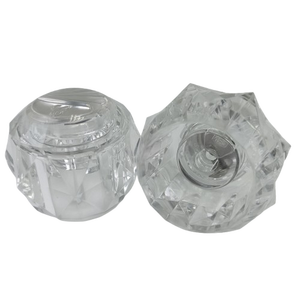 Manijas de Grifo para Lavabo de Fácil Limpieza para Delta/Delex en Acrílico Transparente - Product Image 6