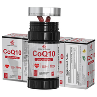 OEM ODM 60mg Coenzyme Q10 Extrait de Riz Rouge Fermenté Matrice d'Intégrité Systémique pour Adultes Âgés Fabrication Personnalisée en Vrac