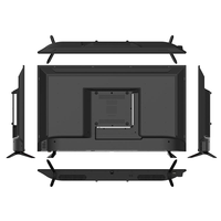 Téléviseur LED intelligent Ultra HD 65 pouces avec fonction tactile, tableau blanc interactif pour l'enseignement, les réunions et le divertissement à domicile