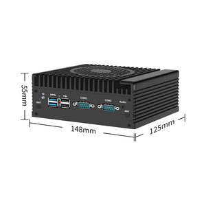 Промышленный механический мини-компьютер Intel N305 Mini PC DDR5 RAM Octa Core Windows 10 промышленный компьютер 16GB RAM и 512GB SSD - Product Image 4