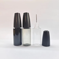 Flacon compte-gouttes en plastique transparent vide 10ml/20ml/30ml