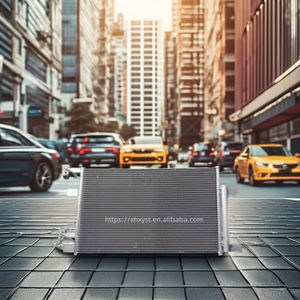 Unidades de Aire Acondicionado para Automóviles, Condensador de Refrigeración Tipo Aletado para <span class=keywords><strong>MG</strong></span> 5 I5 OEM 10769602/10649821/10759672 - Product Image 3