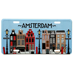 <span class=keywords><strong>Plaque</strong></span> d'<span class=keywords><strong>immatriculation</strong></span> en aluminium perforée 6''x12'' avec support à ventouse, design en relief, couleur personnalisée pour la décoration de voiture - Product Image 3