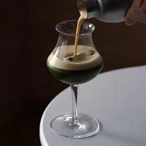 Gobelet de mariage en cristal transparent de haute qualité, verre à vin rouge personnalisé avec logo, produit de verre à vin - Product Image 6