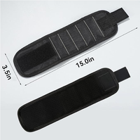 Bracelet magnétique pour maintenir les outils avec 15 aimants pour vis et clous, cadeau unique pour hommes, outil pour maintenir les vis