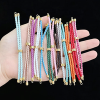 Collier chaîne coloré CH-LAN2145, collier tressé tendance, accessoire en vrac pour la fabrication de bijoux, collier multicolore pour femmes