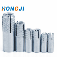 Ancre à enfoncer en acier au carbone Hongji, zinguée bleu-blanc, filetage M6-M20 pour béton, en stock, de bonne qualité