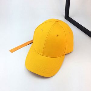 Casquette de baseball à visière plate personnalisable avec logo brodé et fermeture snapback à longue sangle - Product Image 4