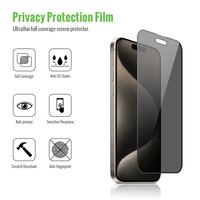 Protecteur d'écran en verre trempé de haute qualité pour iPhone 15 16 Pro Max