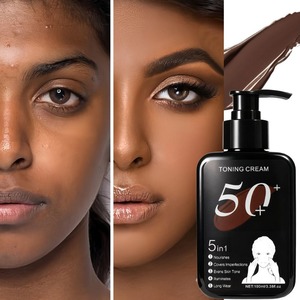 DK'DE Bronzer Tone Up Cream, Brillo Bronceado Natural, Hidratante y Nutritivo para el Cuidado de la Piel, Unifica el Tono de la Piel, Crema Hidratante <span class=keywords><strong>con</strong></span> <span class=keywords><strong>Color</strong></span>, Base de Maquillaje - Product Image 3