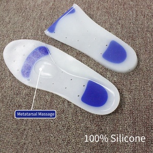 Solette in silicone ammortizzante <span class=keywords><strong>per</strong></span> <span class=keywords><strong>suola</strong></span> da massaggio a lunghezza intera a basso costo <span class=keywords><strong>per</strong></span> fascite plantare - Product Image 2