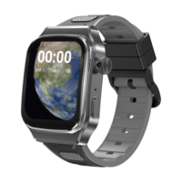Reloj Inteligente con GPS para Niños, Batería de Gran Capacidad de 950 mAh, Cámara Extraíble con Rotación de 190 Grados, Android, 4G, SIM