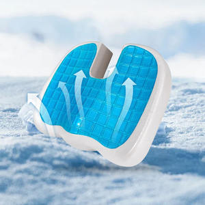 شعار مخصص لمكافحة Sciatica Contoured <span class=keywords><strong>Memory</strong></span> ، فوط فندقية من أجل محاذاة عمال المكاتب قابلة للتخصيص - Product Image 5