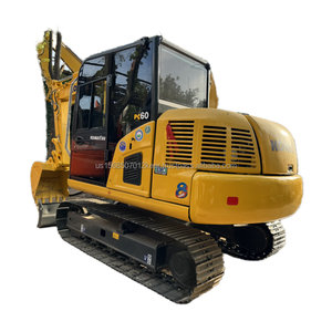 Hot <b>Sales</b> Used Komatsu PC60-<b>8</b> 55 Mini <b>Excavator</b> Small Hydraulic Crawler <b>Excavator</b> 6 <b>Ton</b> Capacity Top Construction Engine Pump - Product Image 1