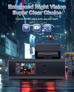 Telecamera per Auto 4K+1080P con WIFI IPS Doppia Lente Dash Cam APP Registrazione in Loop 1.47 Pollici Telecamera di Retromarcia per Vari Veicoli - Product Image 4