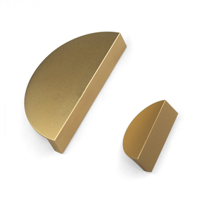 Brass Handles Cabinet Door Handle Brass Half Moon Handles And Knobs Cabinet Handles For Wardrobe Door Hardware