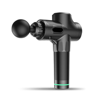 Pistolet de massage musculaire des tissus profonds avec 6 têtes, portable, pour le cou, les jambes, les pieds, le corps