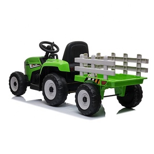 I bambini fanno il giro del trattore elettrico per i bambini con il camion con il rimorchio dei <span class=keywords><strong>trattori</strong></span> <span class=keywords><strong>a</strong></span> pedale per bambini - Product Image 4